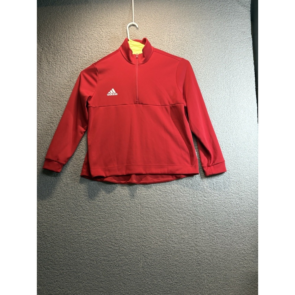 Adidas Aeroready 1/4 Zip Red   Pullover. Men's Size 2XL